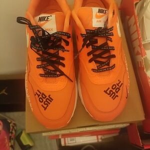 Nike Air Max Orange Sneakers